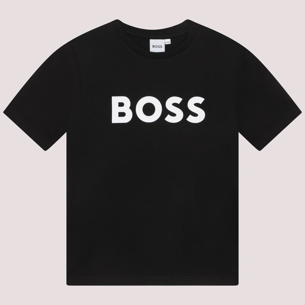 T-shirt con logo stampato J25P24 /09B BOSS 