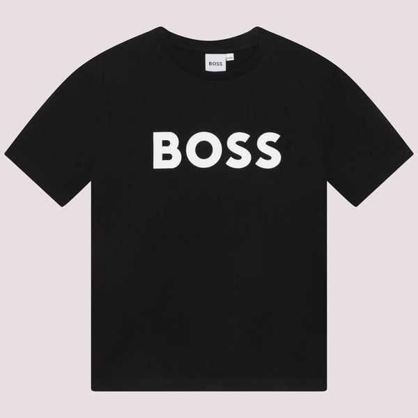 T-shirt con logo stampato J25P24 /09B BOSS 