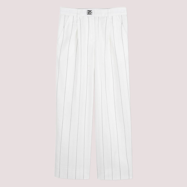 Pantalone largo a righe D62690 /Z40 DKNY 