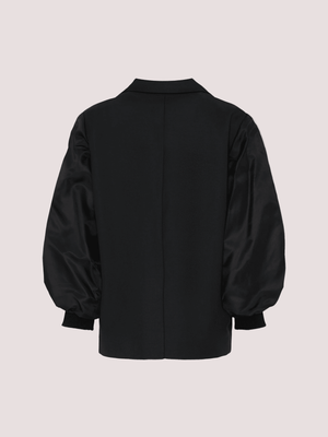 Giacca nera per bambina con logo KFGC001 C ML025 /N000 PINKO 