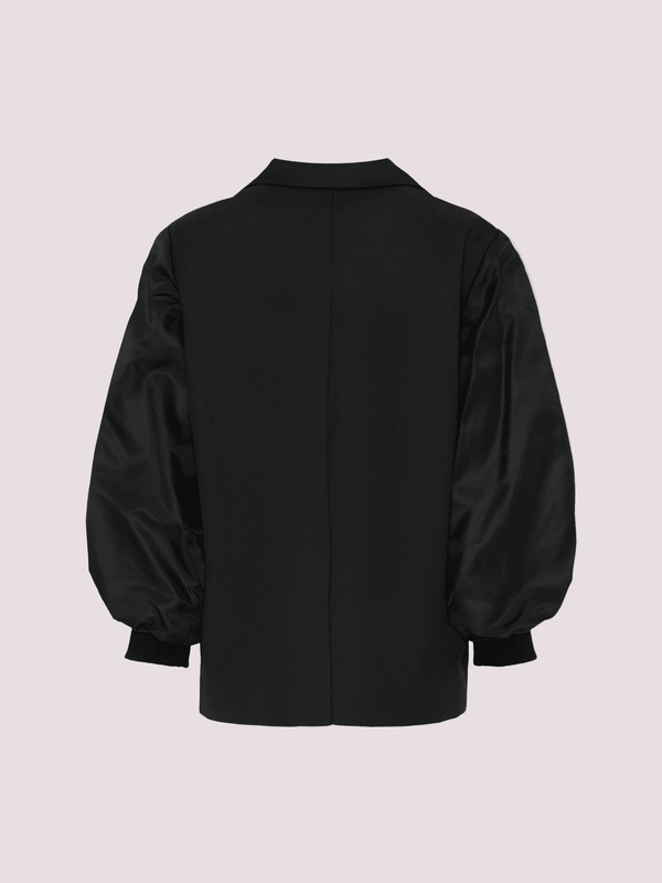 Giacca nera per bambina con logo KFGC001 C ML025 /N000 PINKO 