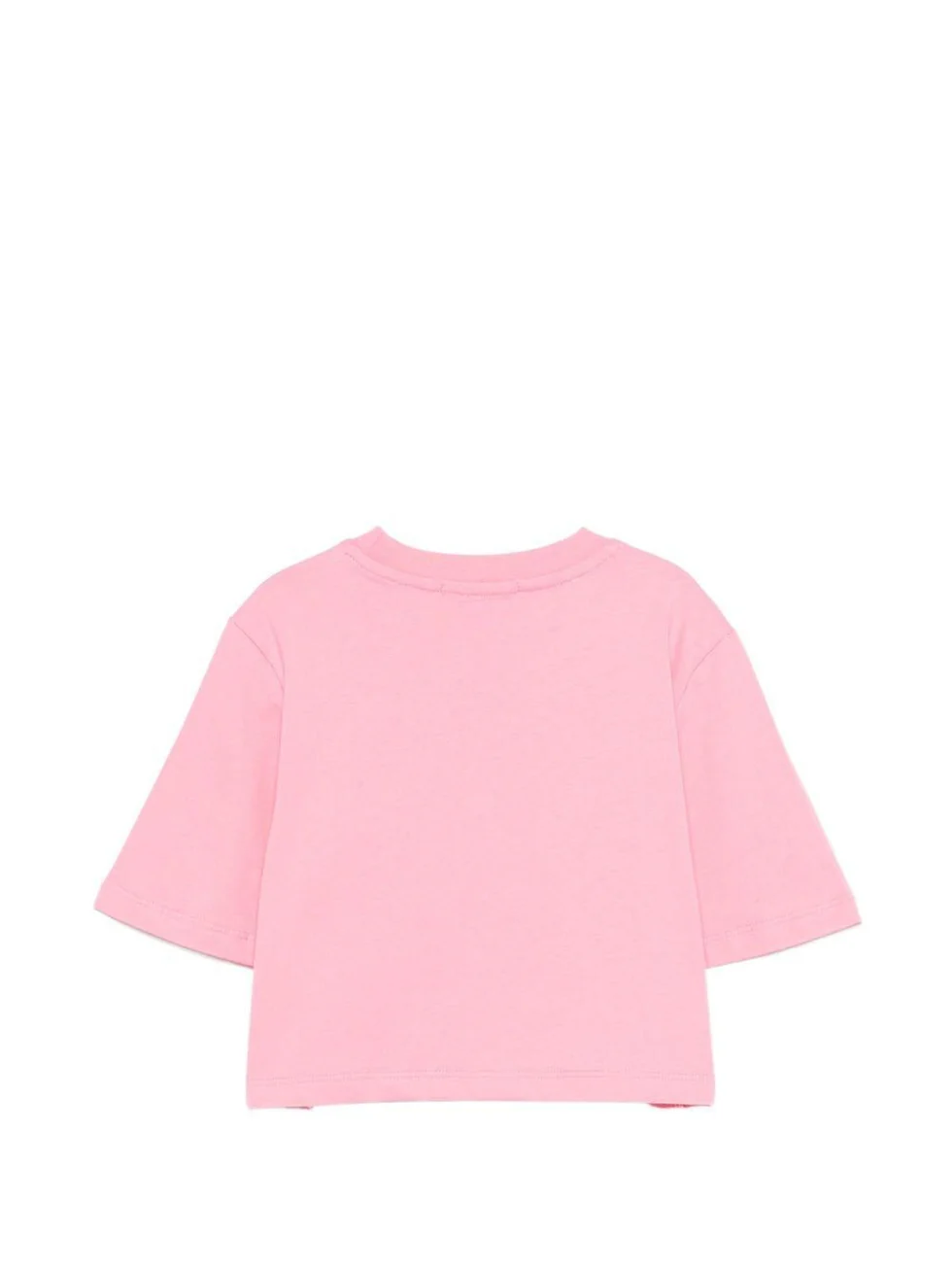 T-shirt cropped con logo stampato S6MSJGTH128 /MS070 MSGM KIDS 