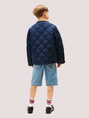 Giacca relaxed fit con colletto a contrasto KB0KB09814 /C1G TOMMY HILFIGER 