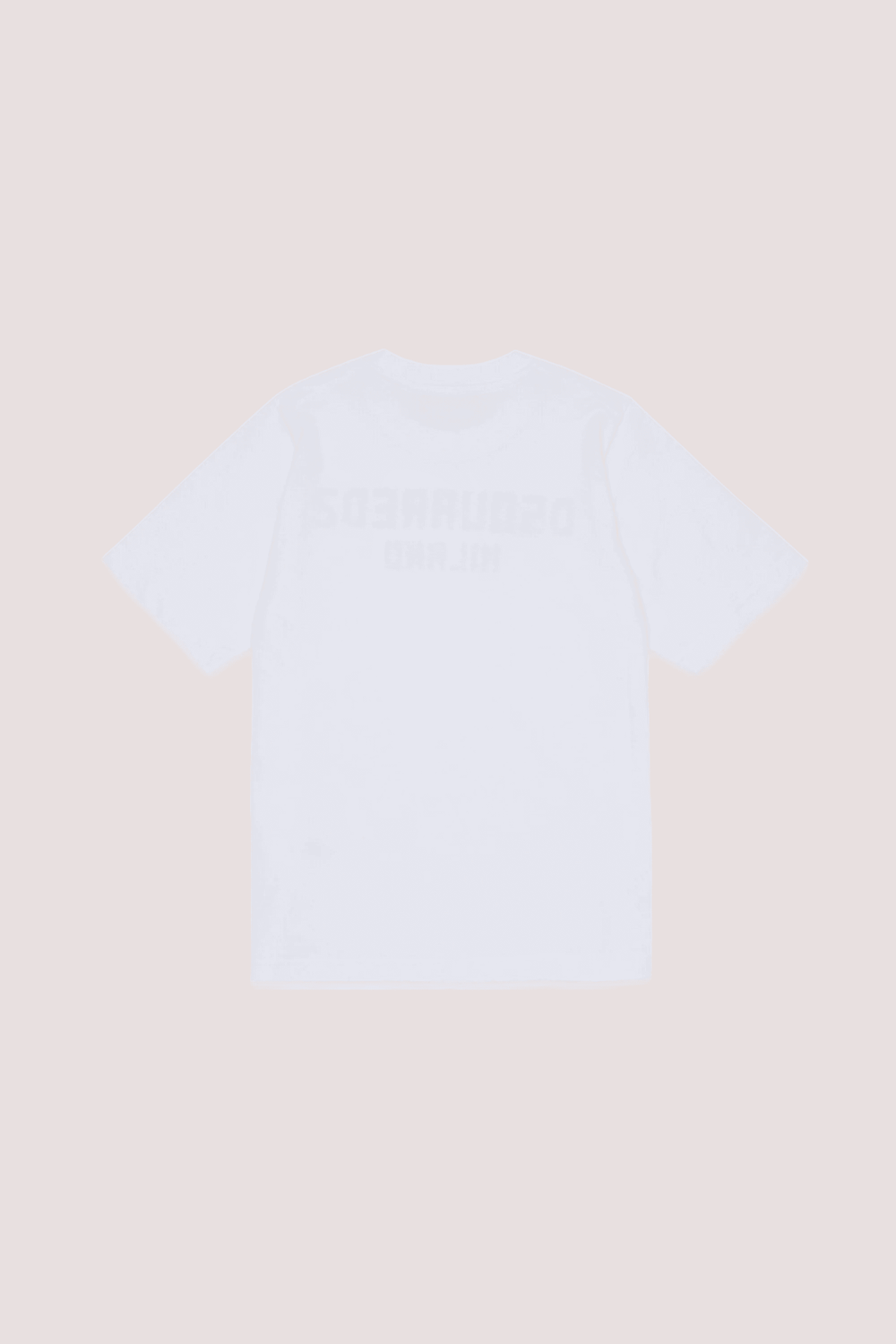 T-shirt con logo stampato sul petto DQ3164 D0015 /DQ100 DSQUARED2 JUNIOR 