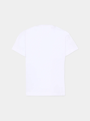 T-shirt con stampa BY8B11 Z3672 /100NE BALMAIN 