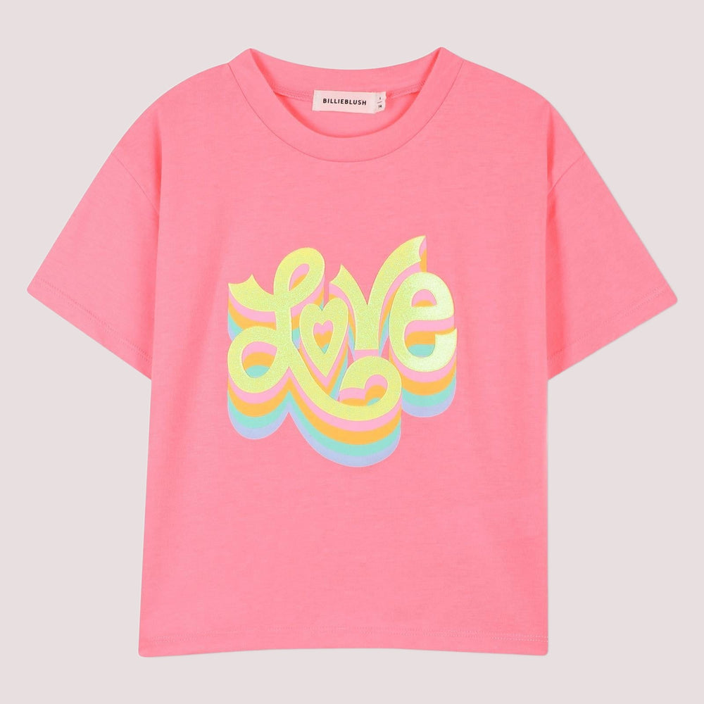 T-shirt con stampa U21931 /499 BILLIEBLUSH 