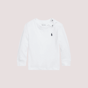 T-shirt Neonato a maniche lunghe Bianco 320843804 /4 POLO RALPH LAUREN 