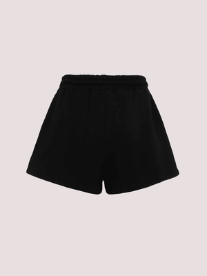 Shorts in felpa con logo stampato S6MSJGSH066 /110/88 MSGM KIDS 