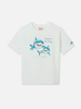 T-shirt denver jr con ricamo my dad is the king!