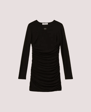 Abito corto in tulle con arricciatura 252GJ2312 /6 TWINSET 