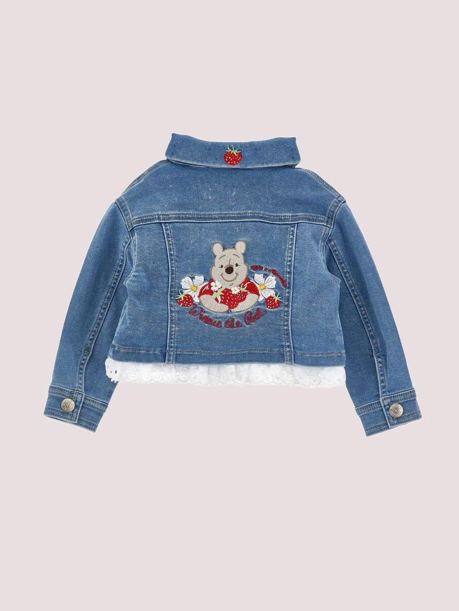 Giubotto Jeans Winnie the Pooh 39G103 7017 /62 MONNALISA 