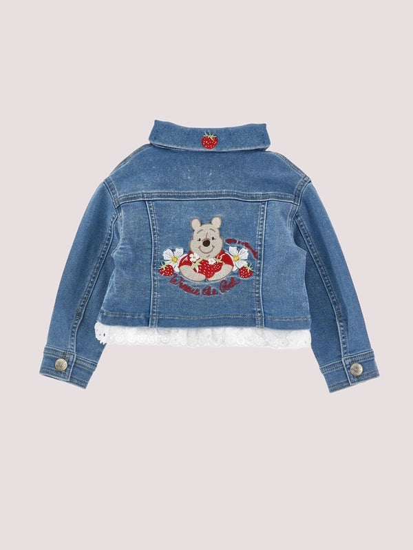 Giubotto Jeans Winnie the Pooh 39G103 7017 /62 MONNALISA 