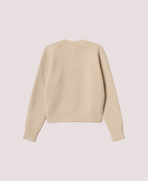 Maglia a coste con bottoni Oval T 252GJ3061 /10884 TWINSET 