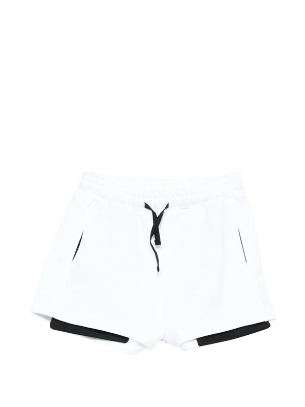 Shorts con contrasto S6MSJGSH078 /001 MSGM KIDS 