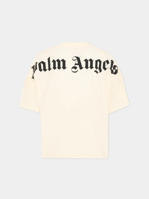Classic and overlogo t-shirt PBAA002S26JER001 /2 PALM ANGELS 