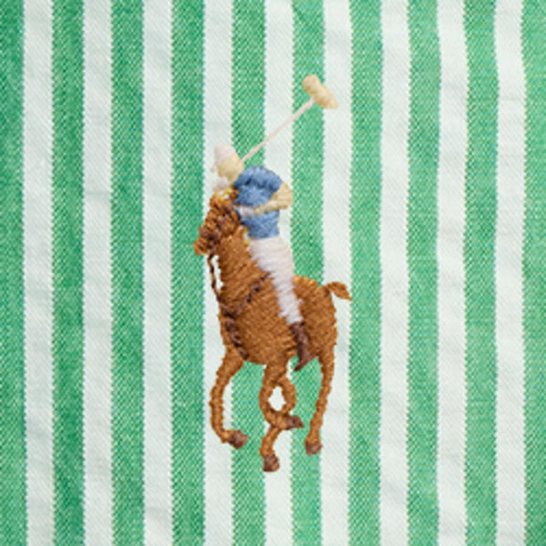 Camicia seersucker in cotone a righe 320B23251 /001 POLO RALPH LAUREN 