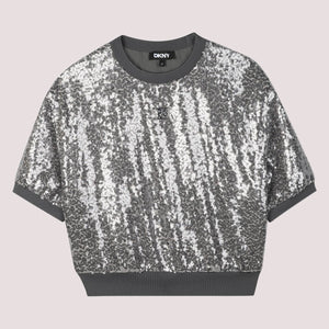 Top con paillettes D62415 /16 DKNY 