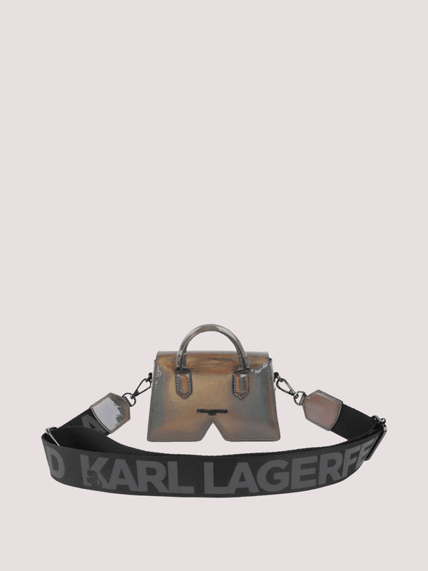 Borsa tote  nero iridescente Z31014 /09B KARL LAGERFELD 