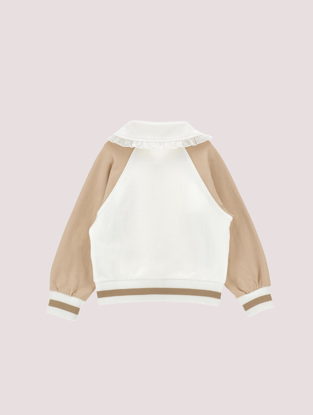 Felpa, bambina, con chiusura a cerniera.<BR/> 19F805 6004 /0102 MONNALISA 