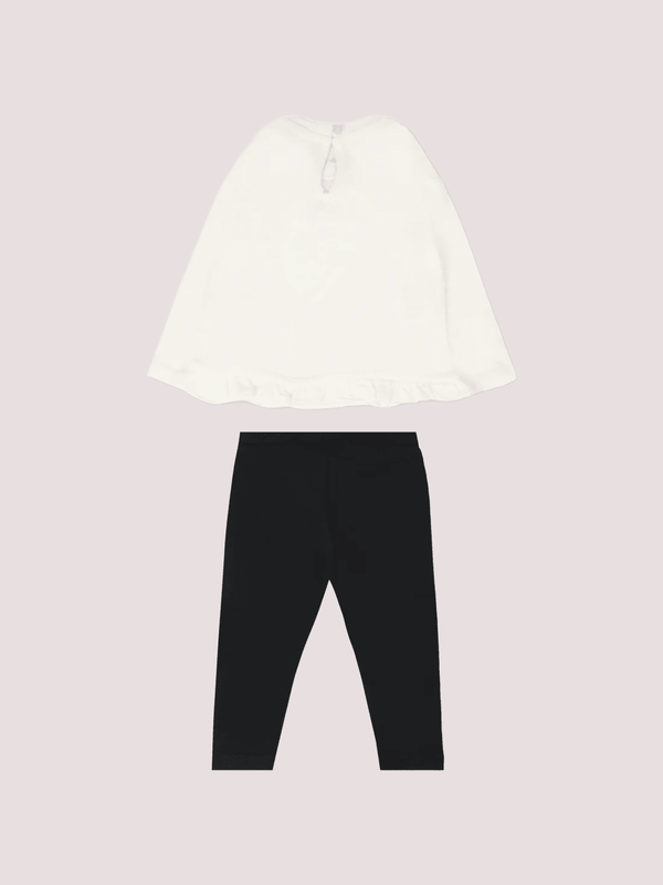 Completo multicolor per neonata con Teddy Bear MDK03C LBA11 /83933 MOSCHINO 