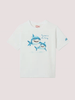 T-shirt denver jr con ricamo my dad is the king!