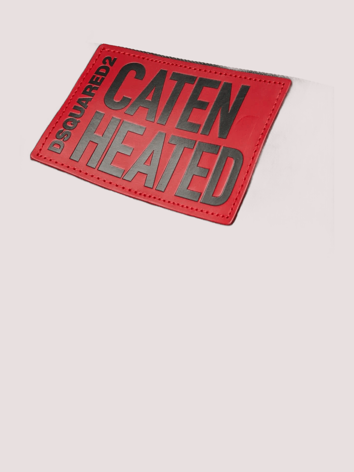 Jeans neri per bambino con patch logato. DQ0236 D0AEQ /DQ02 DSQUARED2 JUNIOR 