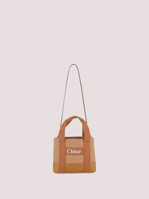Borsa tote  beige in tela con logo 2020 C20684 /239 CHLOE 