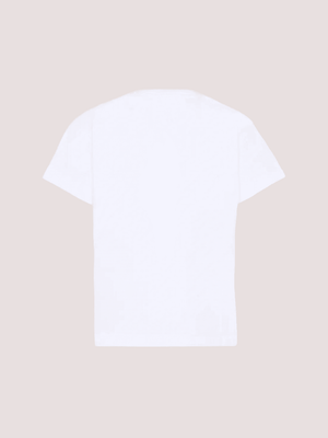 T-shirt con stampa BY8B11 Z3672 /100NE BALMAIN 