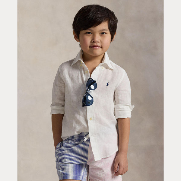 Camicia di lino 322967600 /003 POLO RALPH LAUREN 