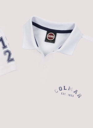 Polo logata in piqué 3518 7XH /1 COLMAR 