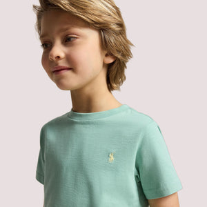 T-shirt in jersey di cotone con scollo a girocollo 322832904 /514 POLO RALPH LAUREN 