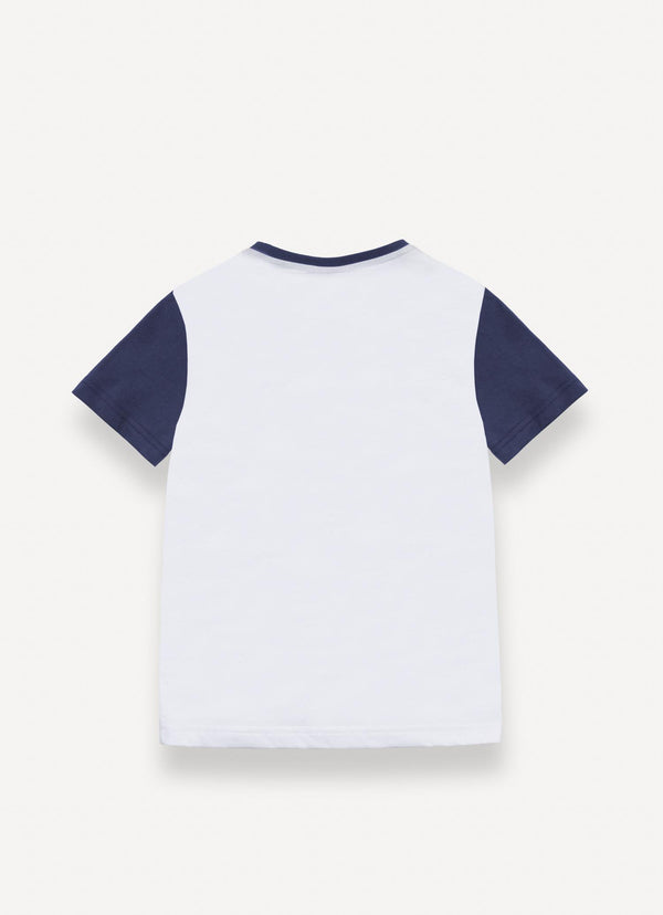 T-shirt logata in cotone 3507 6SH /1 COLMAR 