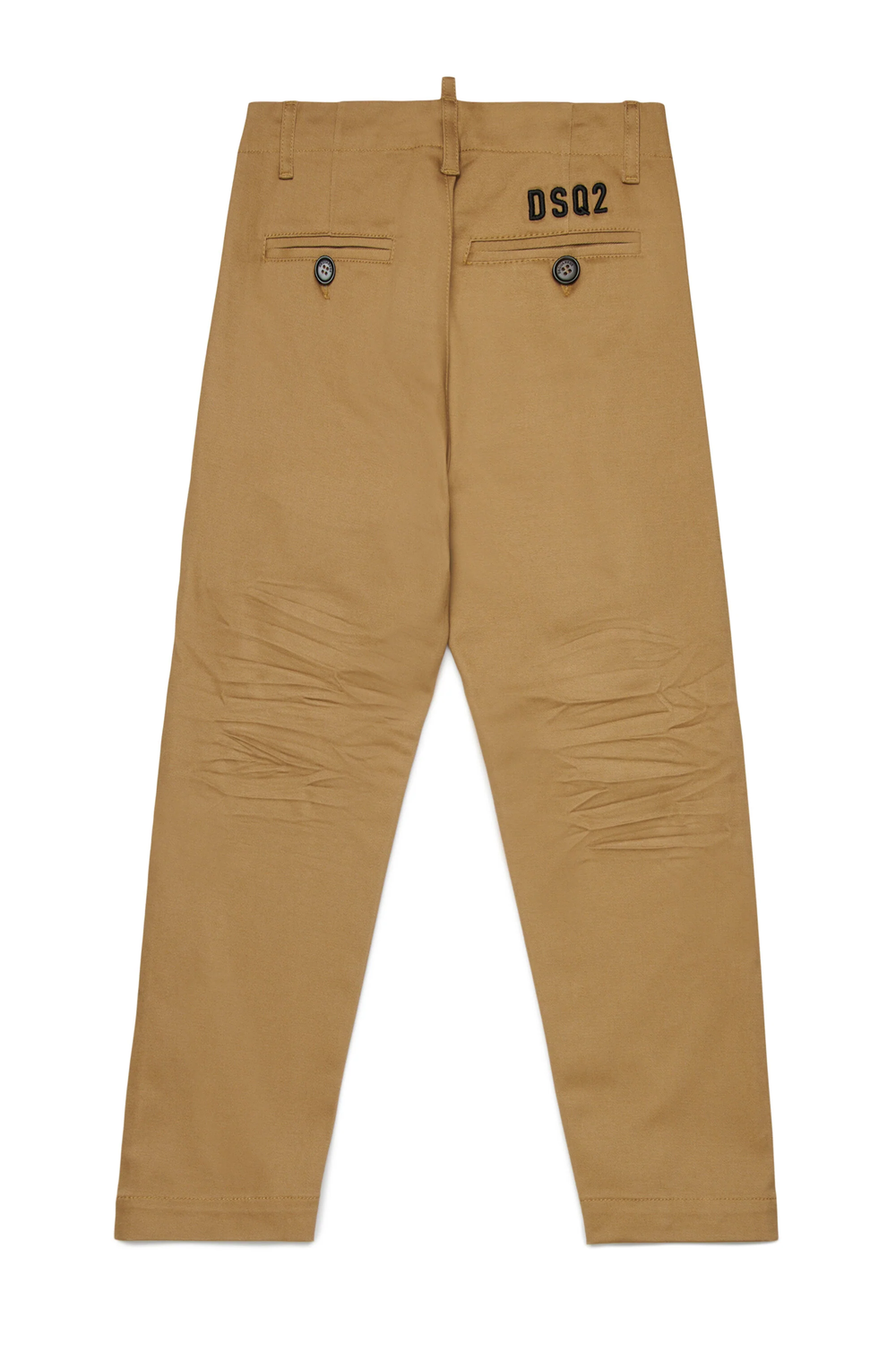 Pantaloni chino in gabardina DQ3024 D00XC /DQ721 DSQUARED2 JUNIOR 