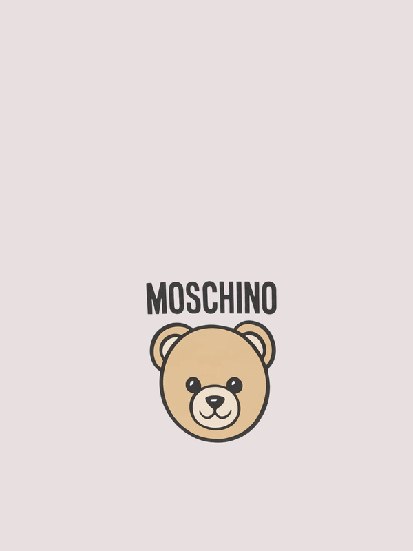 Coperta con logo MUB00M LCA19 /10063 MOSCHINO 