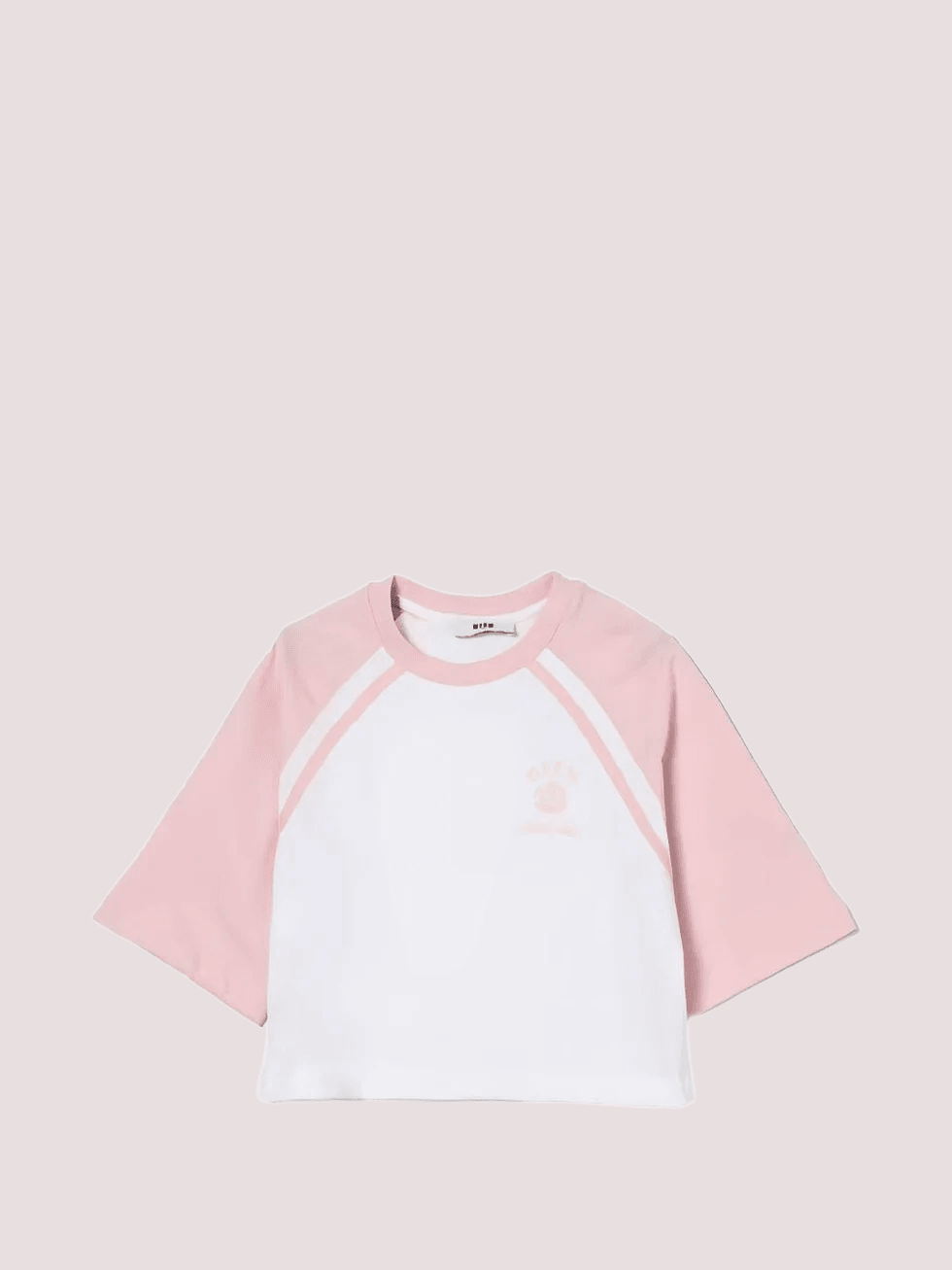 T-shirt con logo stampato S6MSJGTH024 /001/78 MSGM KIDS 