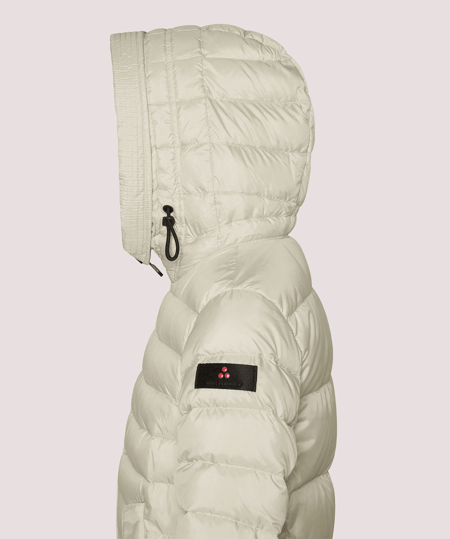 Piumino con ampio cappuccio in pelliccia PKK215501181967 /983 PEUTEREY 