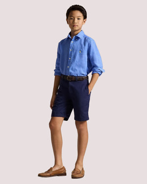 Camicia in lino 323967600 /001 POLO RALPH LAUREN 