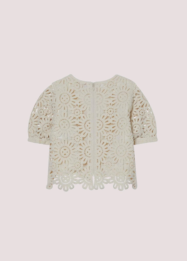 Top in macramè GA6058 MA051 /60924 LIU JO 