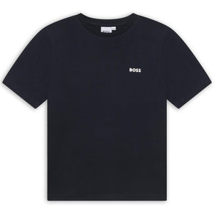T-shirt con logo stampato J25P23 /849 BOSS 