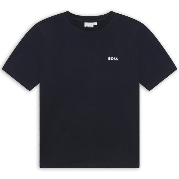 T-shirt con logo stampato J25P23 /849 BOSS 
