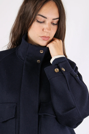 Giubbotto corto 107395 /BLU ANNARITA N 