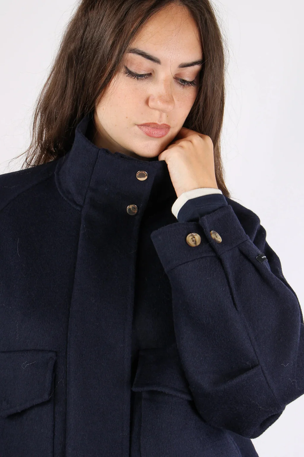 Giubbotto corto 107395 /BLU ANNARITA N 