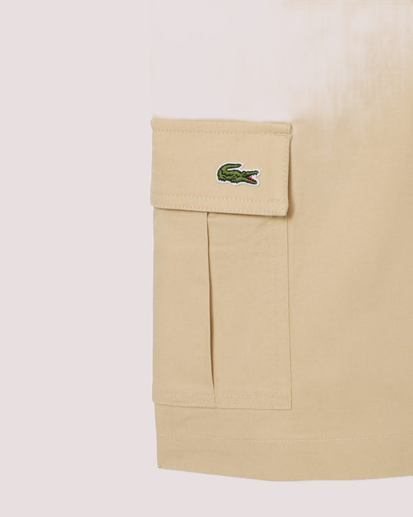 Shorts cargo lunghi in gabardine 947638 /8XF LACOSTE 