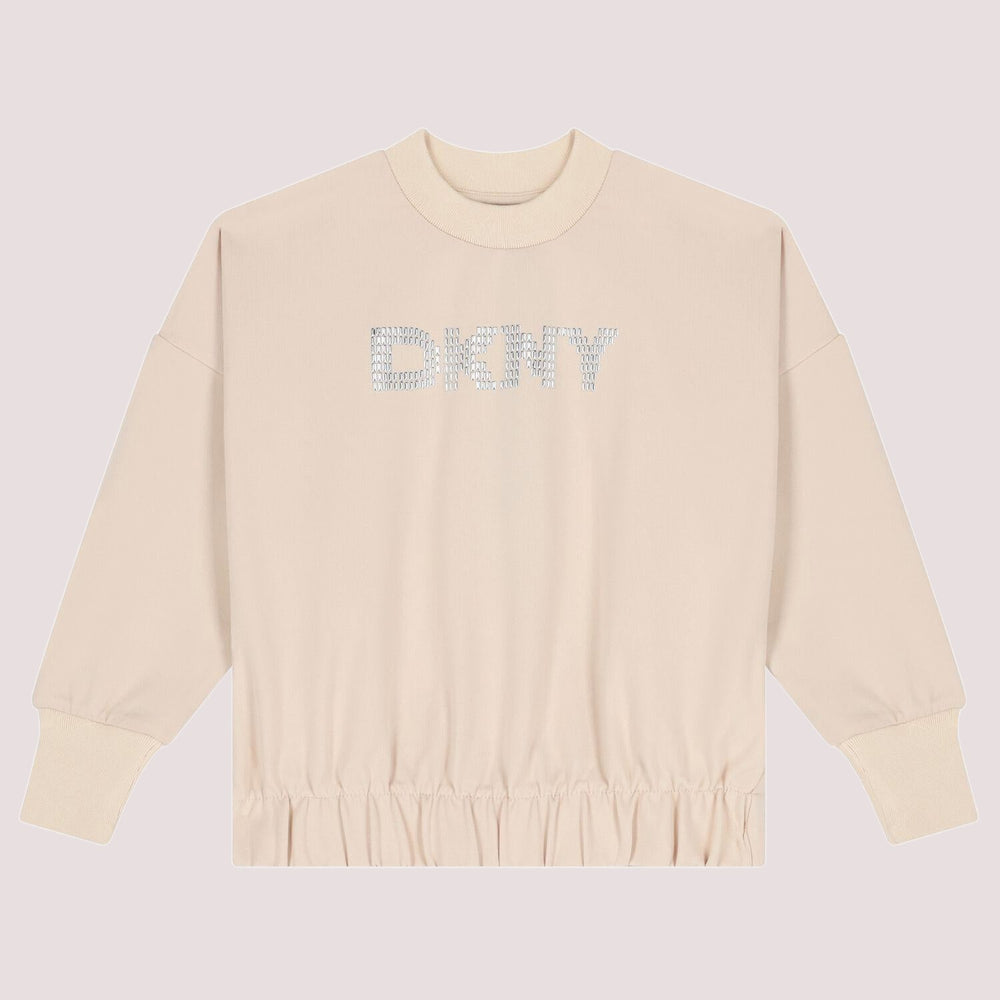 Felpa a girocollo con logo in cotone Dkny D62393 /217 DKNY 