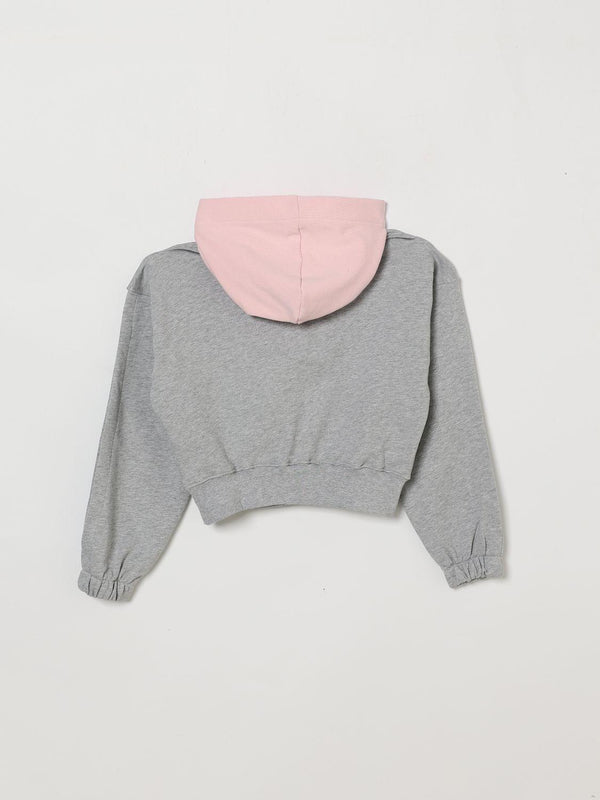 Felpa cropped con cappuccio S6MSJGHS025 /271/02 MSGM KIDS 