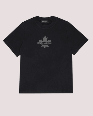 T-shirt in jersey con logo DQ2743 D0AC7 /DQ900 DSQUARED2 JUNIOR 