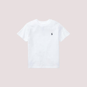 T-shirt in jersey di cotone con scollo a girocollo 323832904 /035 POLO RALPH LAUREN 