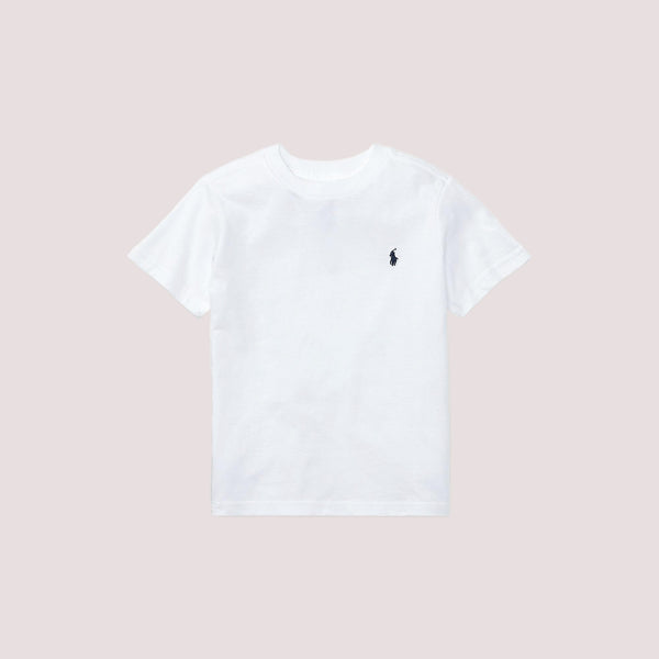 T-shirt in jersey di cotone con scollo a girocollo 323832904 /035 POLO RALPH LAUREN 