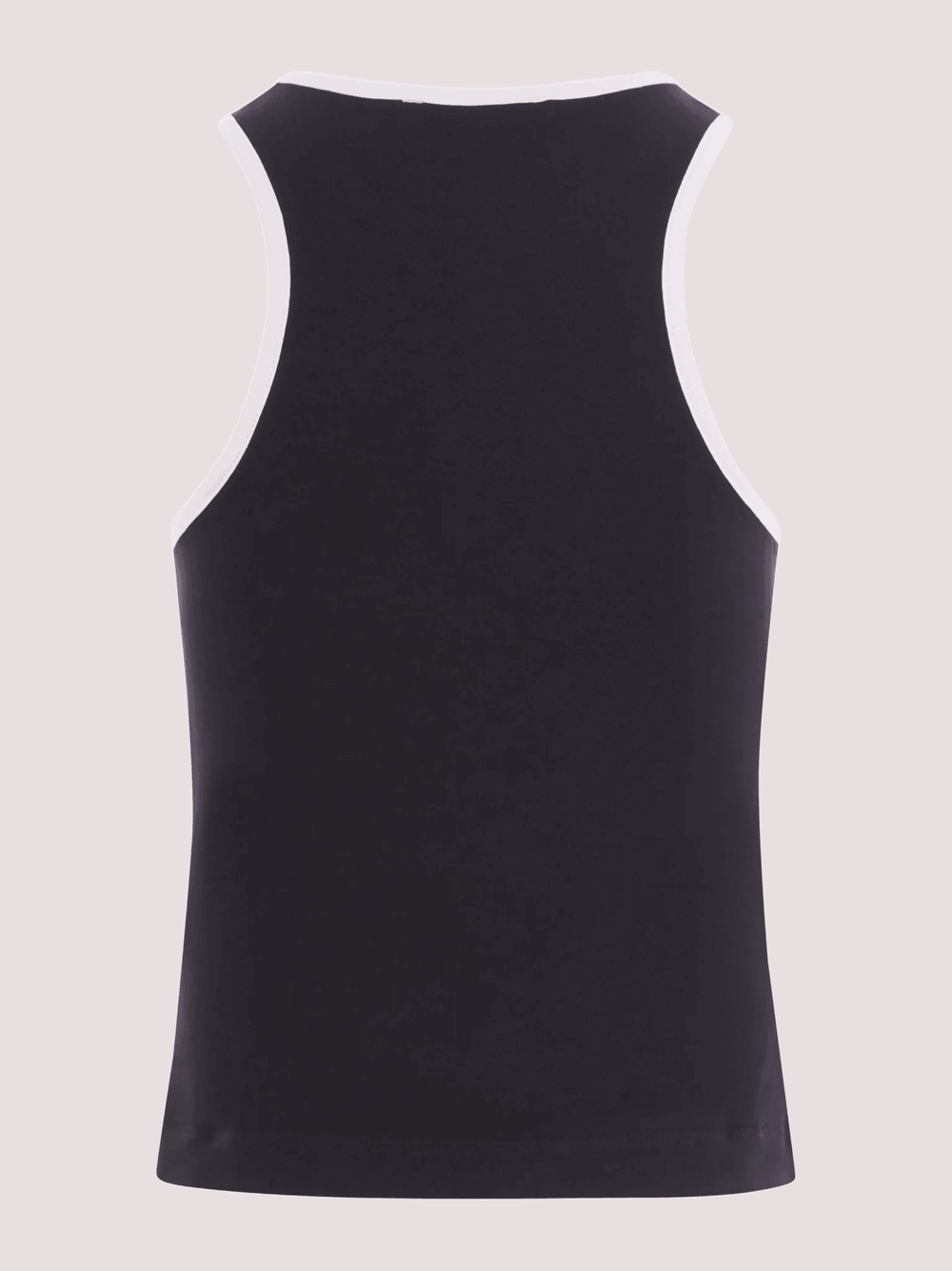 Top Balmain a costine con logo frontale BY8A12 Z3277 /930BC BALMAIN 
