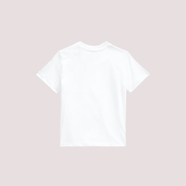 T-shirt in jersey di cotone con scollo a girocollo 320832904 /033 POLO RALPH LAUREN 